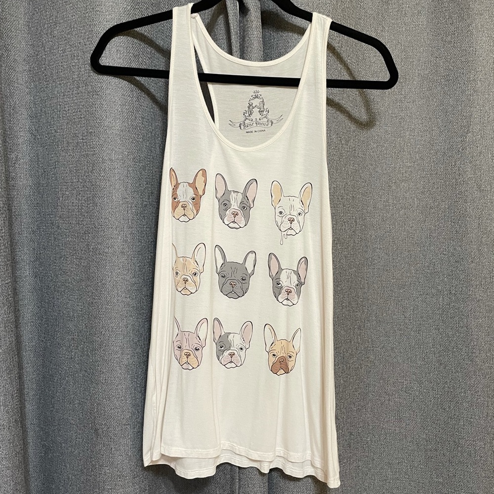 Frenchie tank top